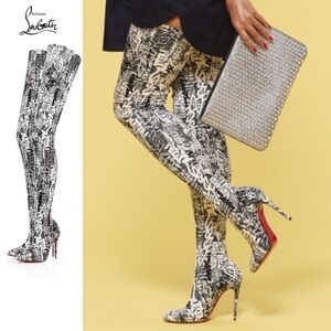 Christian Louboutin Gravitissima Over the knee boots RETAIL 1,395